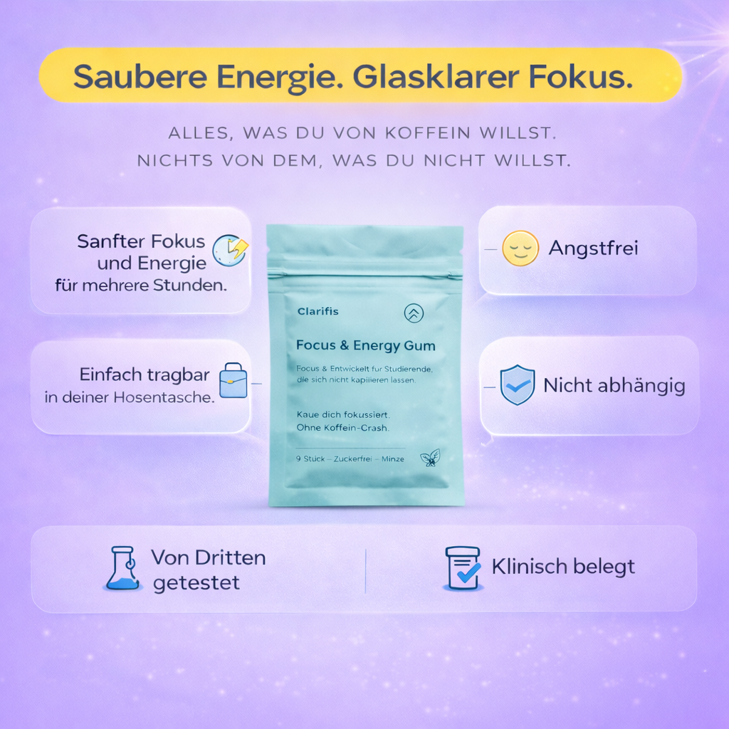 Fokus- & Energiekaugummi
