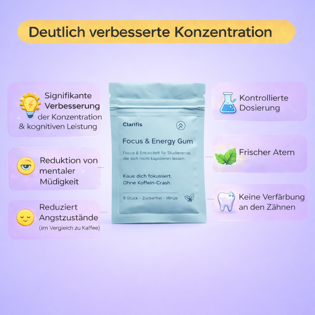 Fokus- & Energiekaugummi