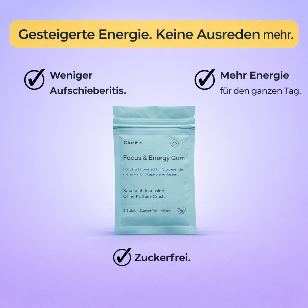 Fokus- & Energiekaugummi