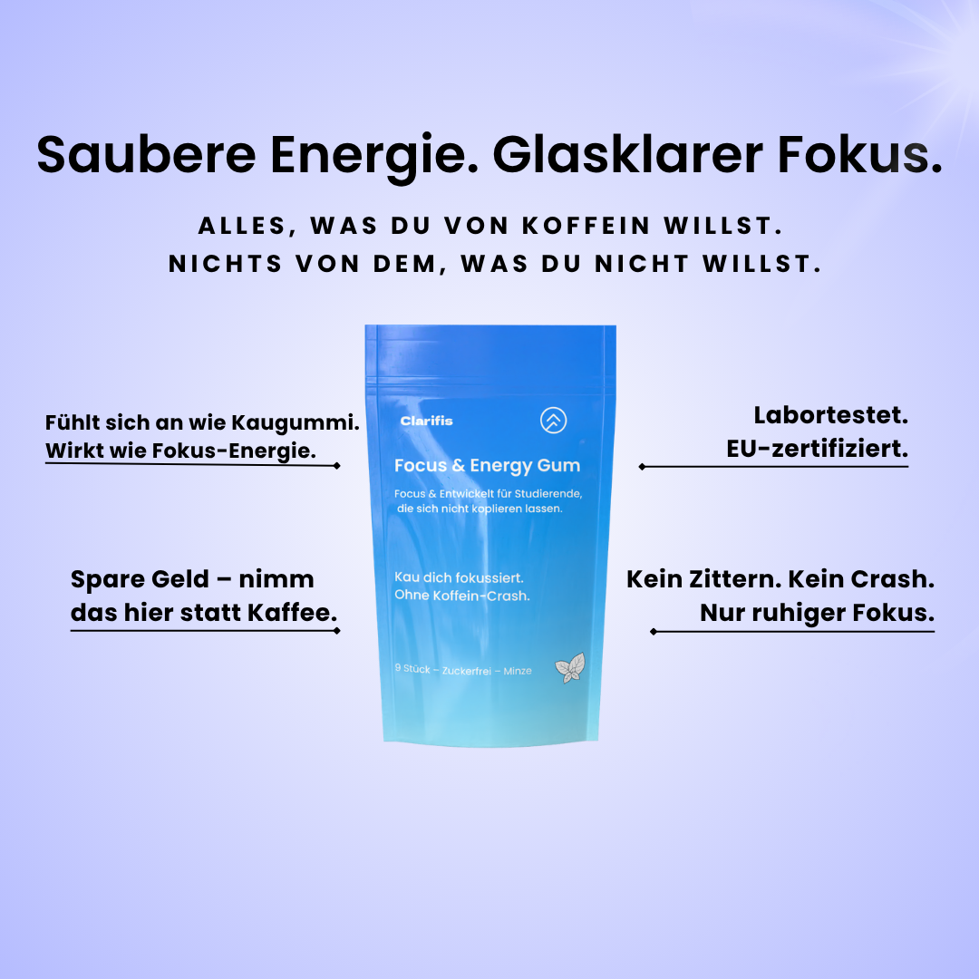 Fokus- & Energiekaugummi
